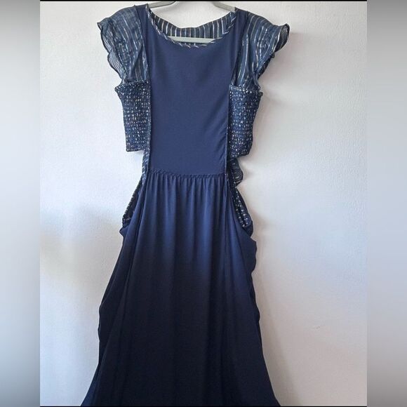 Misa Los Angeles Jayd Dress in Navy - Picture 11 of 15